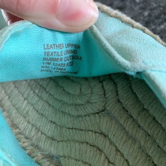 Tory Burch turquoise Espadrilles - Picture 12 of 16